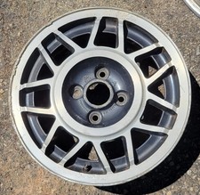 1983-1992 VW CABRIOLET JETTA RABBIT 14"X6 OEM FACTORY 14 SPOKE WHEEL 69637A-2