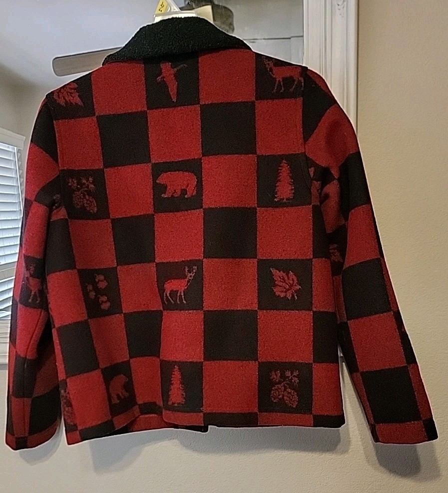 Pendleton Jacket And Purse Buffalo Print Wool Jac… - image 6