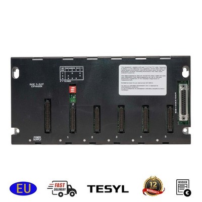 GE Fanuc IC693CHS398C Series 90-30 5-Slot Expansion Baseplate
