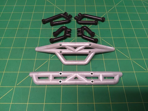Tmaxx bumpers by Pro-Line also Emaxx awesome condition with mounts