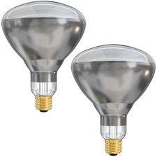 50-Watt Heat Flood Lamp Light Bulbs (-Pack) Shatterproof Bulbs, R40 2