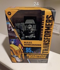 TRANSFORMERS BUZZWORTHY BUMBLEBEE STUDIO SERIES 95 N.E.S.T. BONECRUSHER