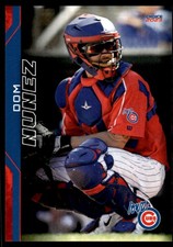 2023 Dom Nunez Choice Minor league Rookie Card Iowa Cubs. rookie card picture