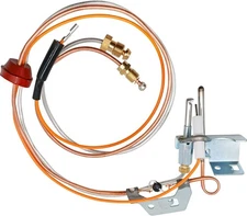 Natural Gas Water Heater Pilot Assembly - 190°F, Compatible with Multiple Brands