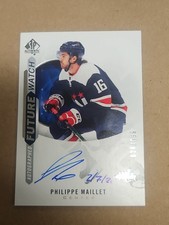 2020-21 SP Authentic INSCRIBED FWA #177 Philippe Maillet RC 188/999