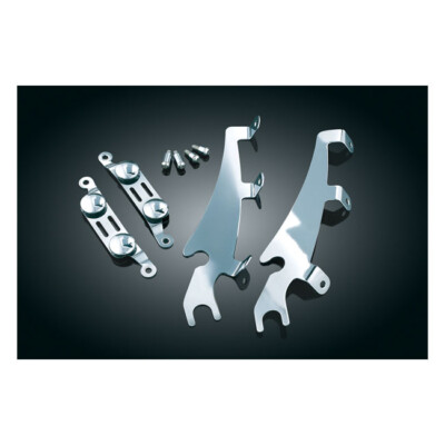 Harley Davidson Heritage Windschild Schnellspanner Halterung Armaturen Kuryakyn 2602