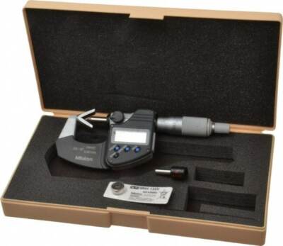 Mitutoyo 0.05 to 0.6'' Measurement, Accuracy Up to 4 micro m, 3 Flutes Measure...