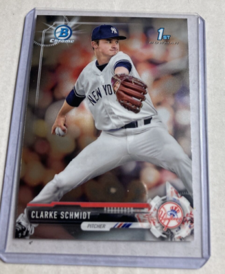 #ad 2017 Bowman Draft Chrome #BDC 197 CLARKE SCHMIDT 1st Bowman Rookie RC Card. $1.50
