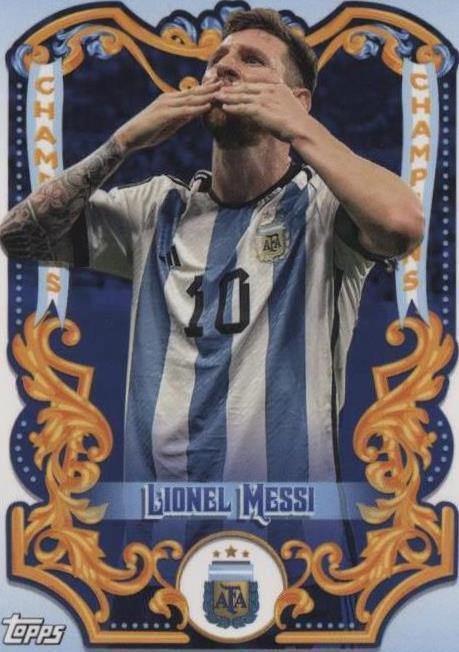 2023 Topps Argentina Fileteado - Lionel Messi #CH-9 for sale | eBay