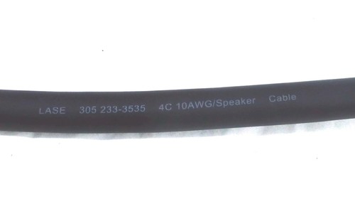 LASE 10 AWG Gauge 4 Conductor Heavy Duty Speaker Wire (Sold in 10 Ft Increments) - Picture 3 of 4