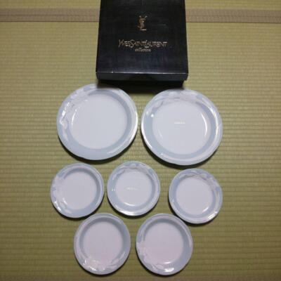 Yves Saint Laurent Service Party Plate Bowl Set | eBay