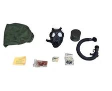 Rare M45 Gas Mask XS/S Facepiece Medium Nosecup 1999 CMB USA SHIPPING ONLY