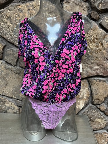 Free People Bare it All Bodysuit Top Sz XS,S,M Party Combo NWT$68 OB1126695