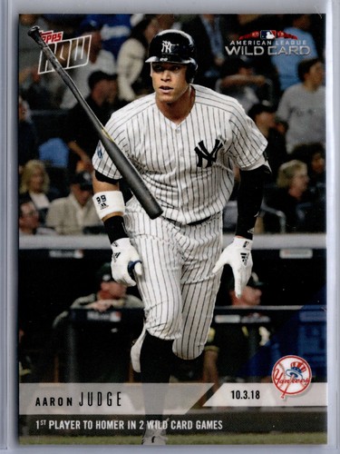 2018 Topps Now 835 Aaron Judge
