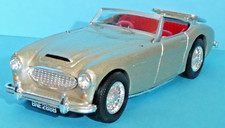 Austin Healey 3000 MkII 1964 Met Gold/red trim  RHD Corgi Vanguards NEW 1:43 rd.
