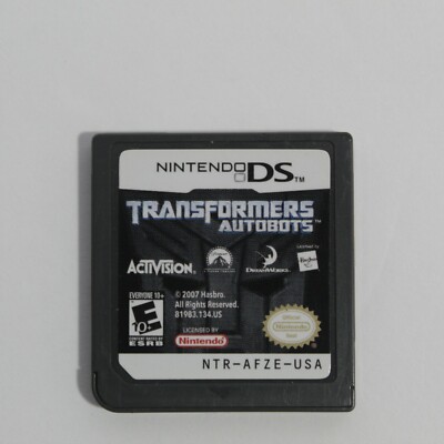 Nintendo DS Transformers Autobots - Game Only