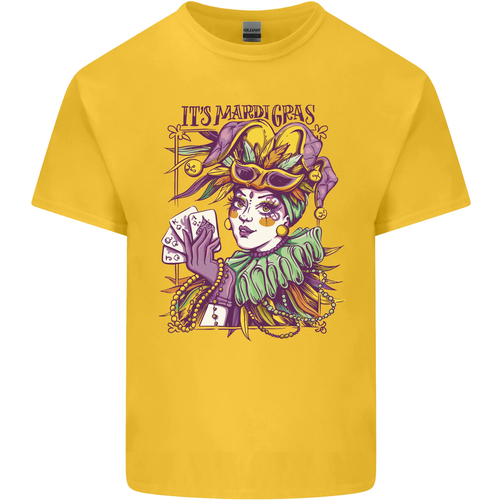 Its Mardi Gras Carnival Mens Cotton T-Shirt Tee Top - Picture 42 of 101