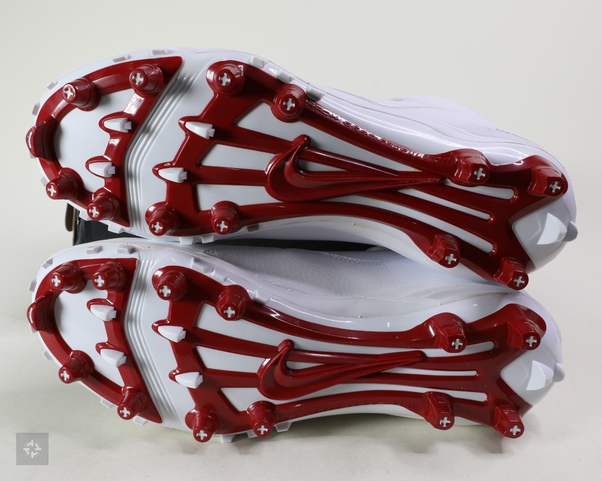 Nike Air Jordan 10 TD Mid White Gym Red Football Cleats Size  display picture 3