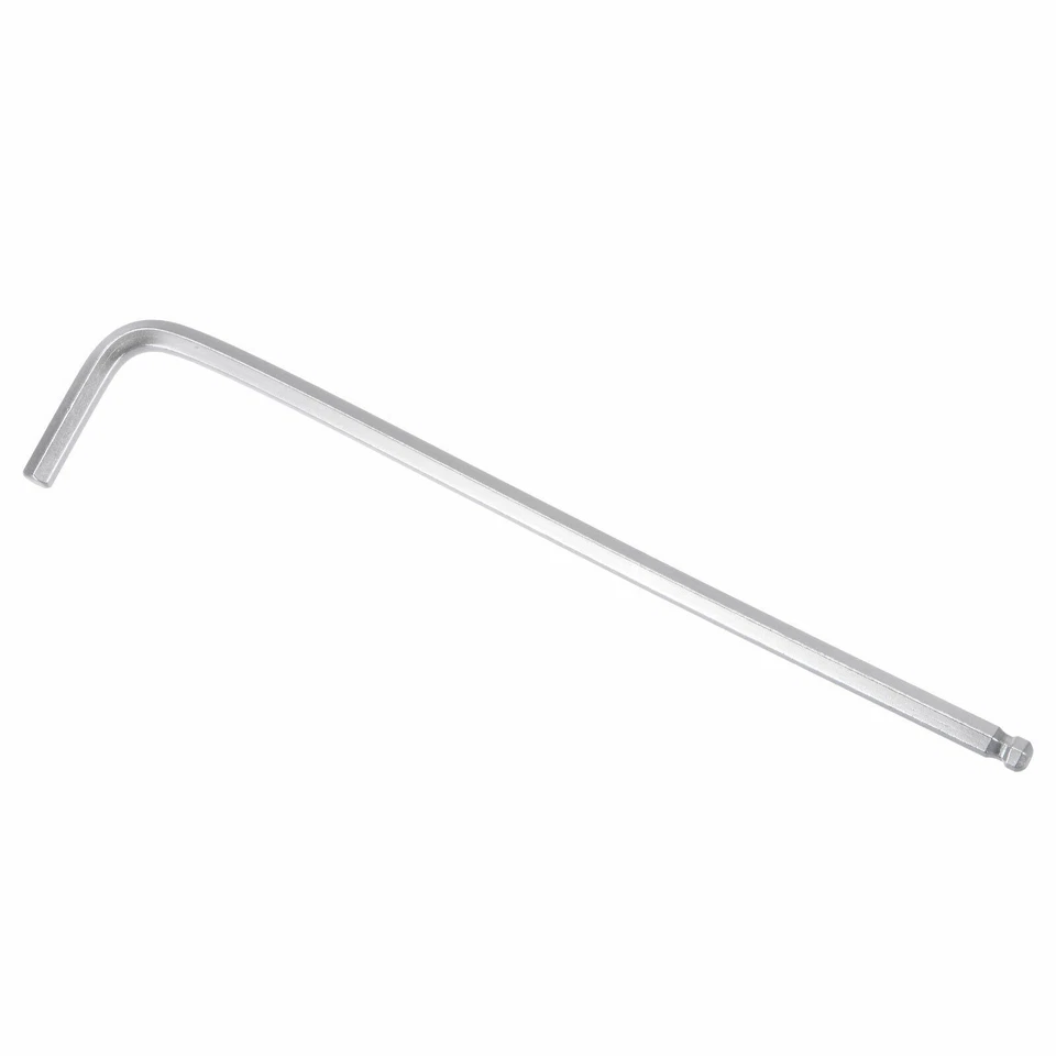 3/16" Ball End Hex Key Wrench, L Shaped Long Arm 40Cr Repairing Tool, SAE Sizes - Image 2 of 4