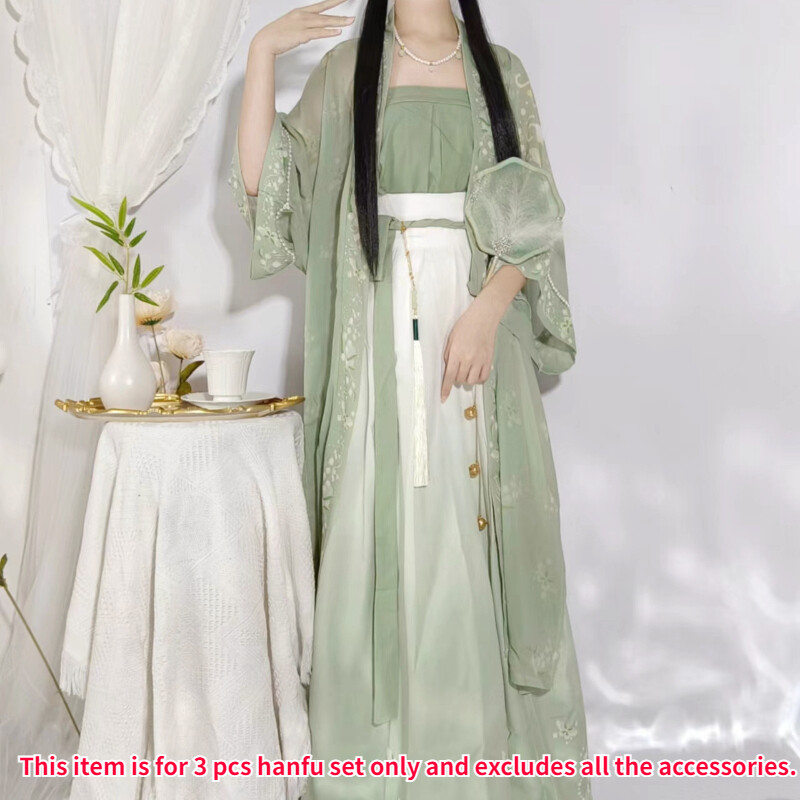 Stück Damen Chinesisch Chiffon Hanfu Satz Fairy Rock Antike