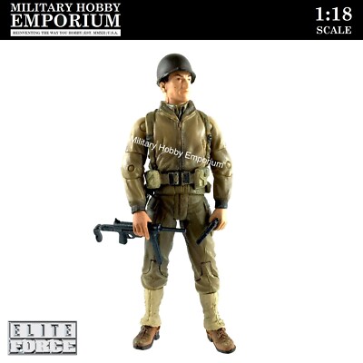 1:18 Blue Box Toys BBi Elite Force WWII D-Day US Army Ranger