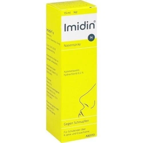 ARISTO PHARMA GMBH 10x IMIDIN N Nasenspray 15ml bei Schnupfen Erkältung PZN: 9440195