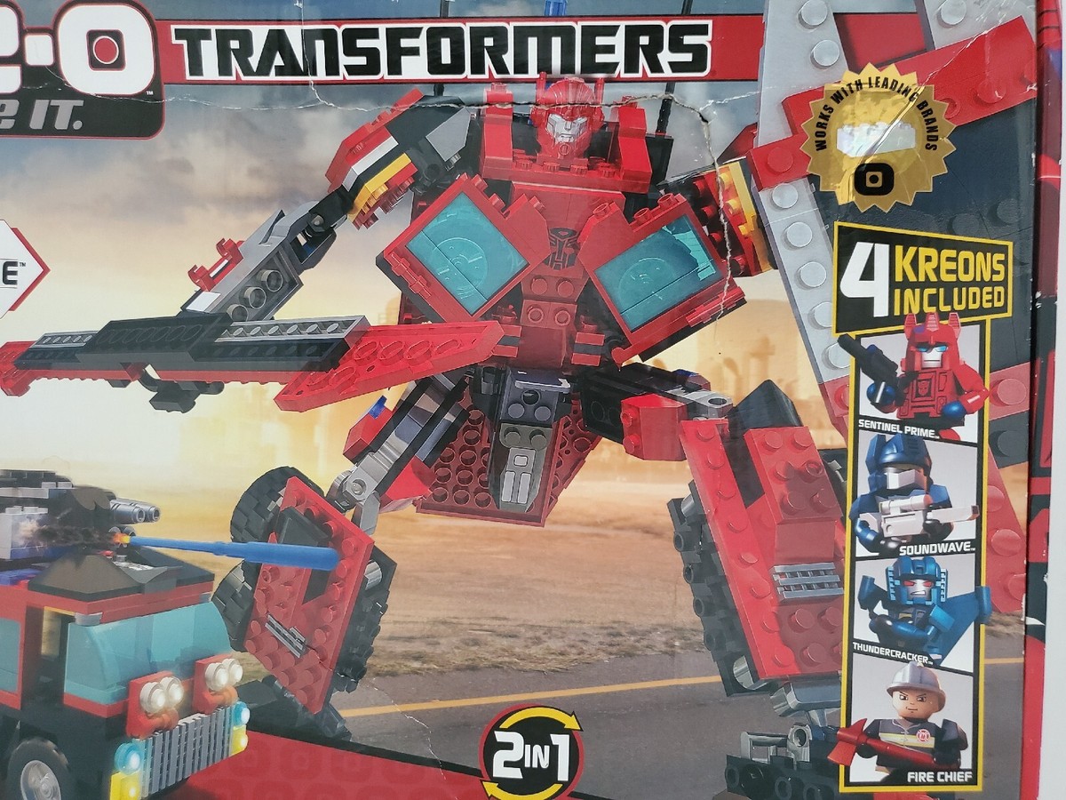 Kre-o Transformers Sentinel Prime 30687 386 Pieces Building Kre-o Transformers Sentinel Prime 30687 386 Pieces Building