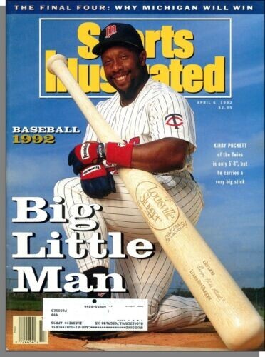 April 6, 1992 Kirby Puckett Minnesota Twins Sports Illustrated