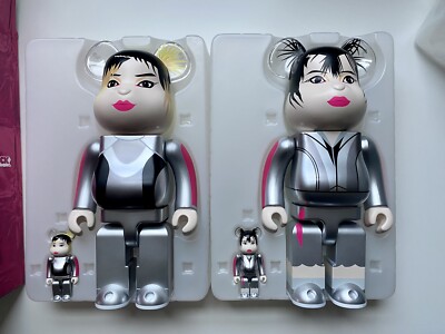 AiNA & CHiTTiii Bish 400% 100% Bearbrick Medicom 2021 Be@rbrick 