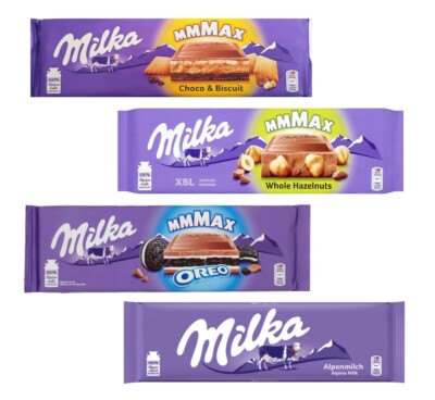 その他 milkynoa Milka Milk Chocolate XXL MmMAX Bar Whole Hazelnut Choco Biscuit