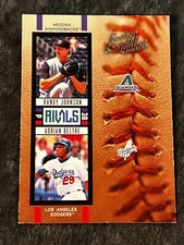 2005 Donruss Leather & Lumber RIVALS Johnson / Beltre 1131/2000