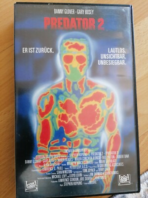 VHS Rarität: PREDATOR 2 (1990)  mit DANNY GLOVER ab 18 