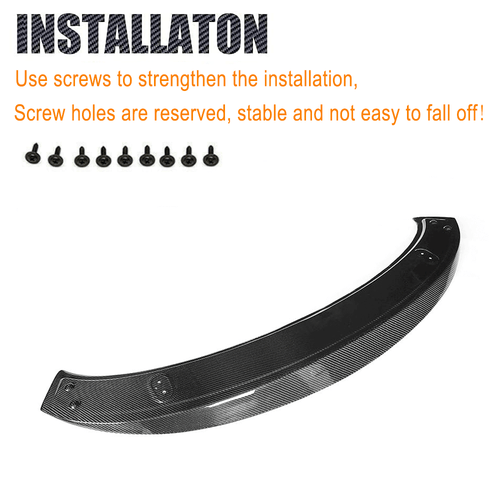 für BMW 3er F34 Gran Turismo 14-17 Carbon Heckspoiler Abrisskante Spoiler Lippe - Bild 6 von 8