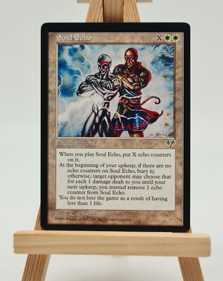 Soul Echo  Mirage Magic Karte MTG englisch (Seelenecho)