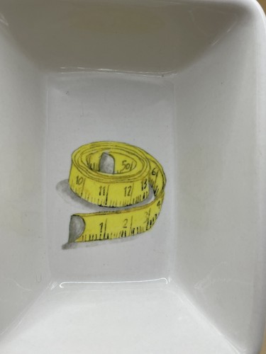 Rae Dunn Divided Tray- Desk Accessories- Measure ,Make, Create Storage Organize - Picture 3 of 5