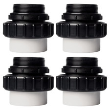 4 PACK Hi-Temp Union Pool Pump 2 MPT x 2 Slip...