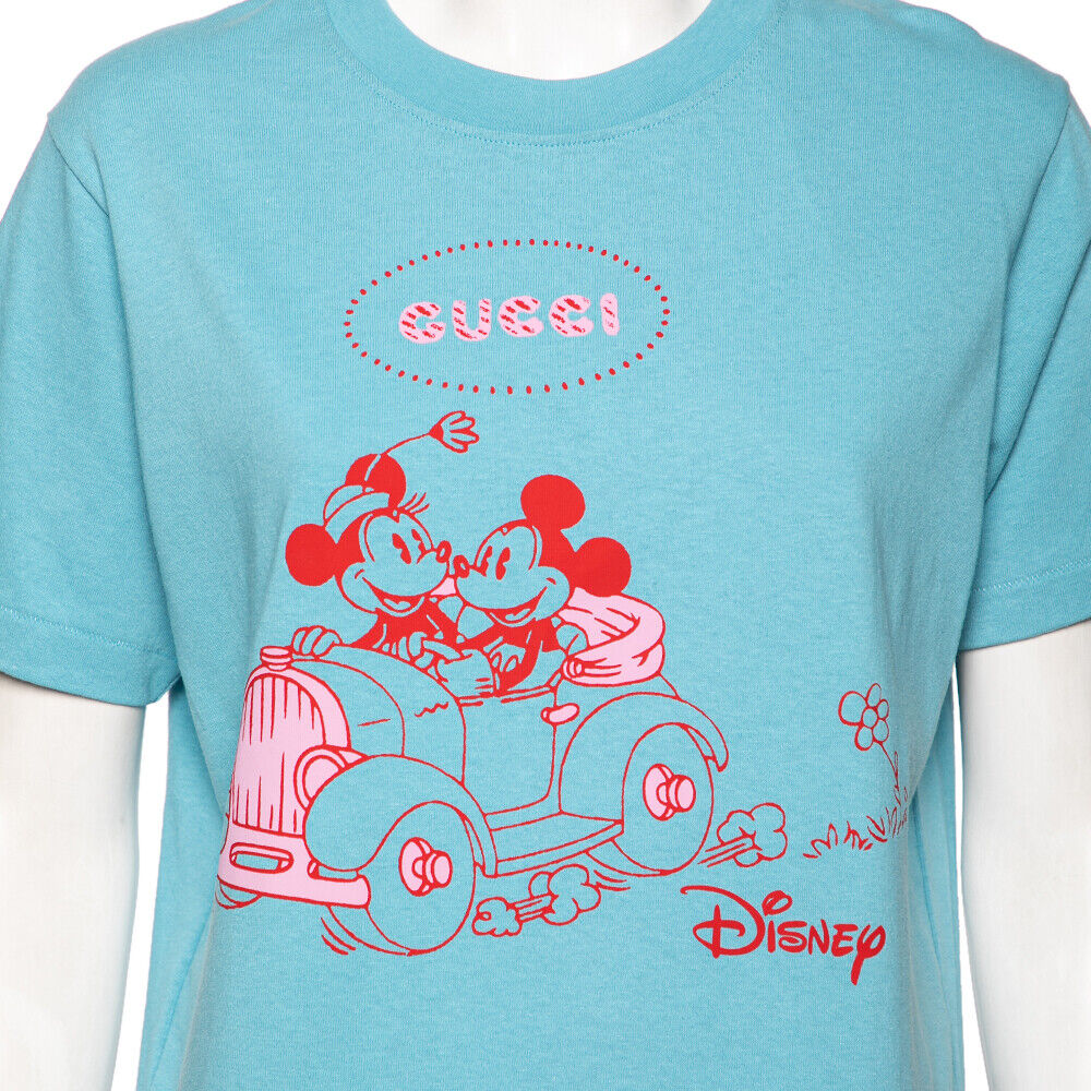 Gucci x Disney Blue Cotton printed Short Sleeve T-Shirt M | eBay Gucci x Disney Blue Cotton printed Short Sleeve T-Shirt M | eBay