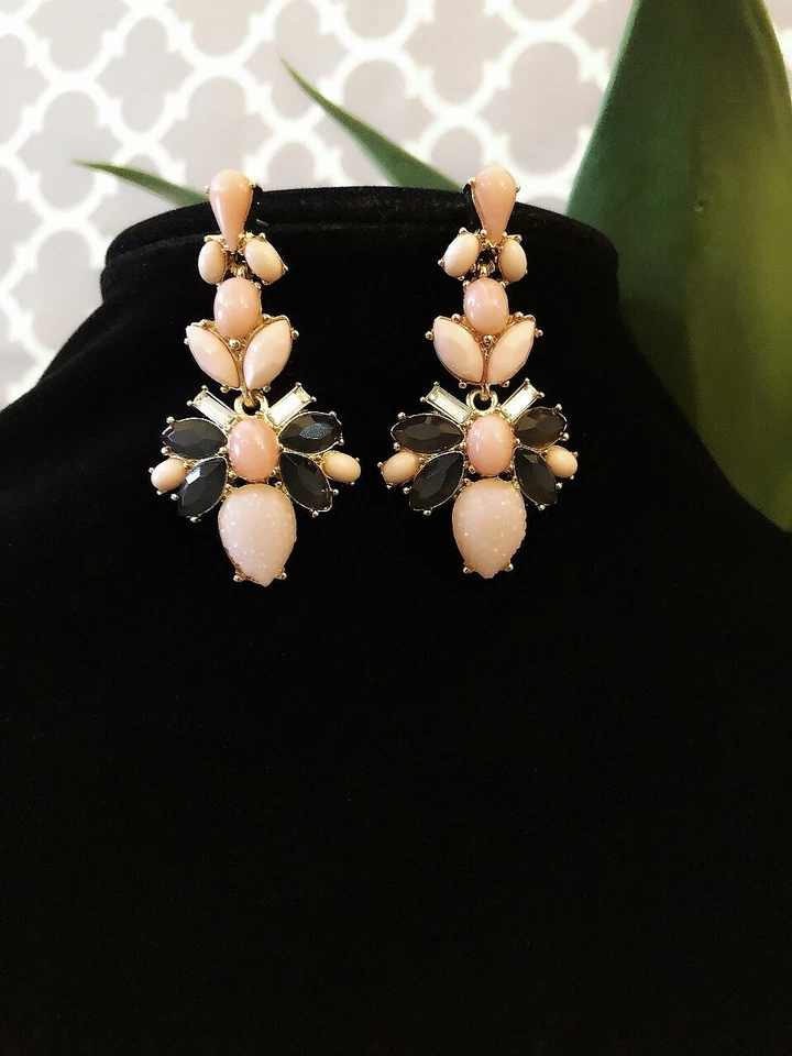 Pendientes araña Lee By Lee Angel para mujer color mutli cabujón nuevos con etiquetas 49 rosa Foto 3 de 4