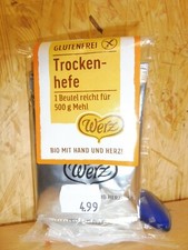Werz Bio Trockenhefe sans Gluten 5x 9gr