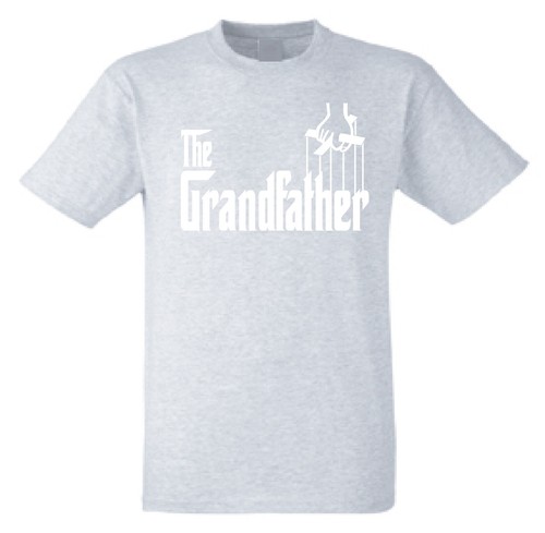 Grandfather Mens t-shirt The GodFather Parody T Shirt Grandad Pops Dad father - Picture 12 of 14