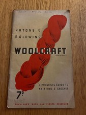 WOOLCRAFT - A PRACTICAL GUIDE TO KNITTING & CROCHET - P/B 