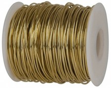 Made in USA 16 Gage, 0.0508" Diameter x 133 Ft. Long, Soft Brass Wire 1 Lb. S...