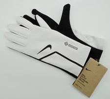Nike Gore-Tex Gloves Women's Medium Running White/Black
