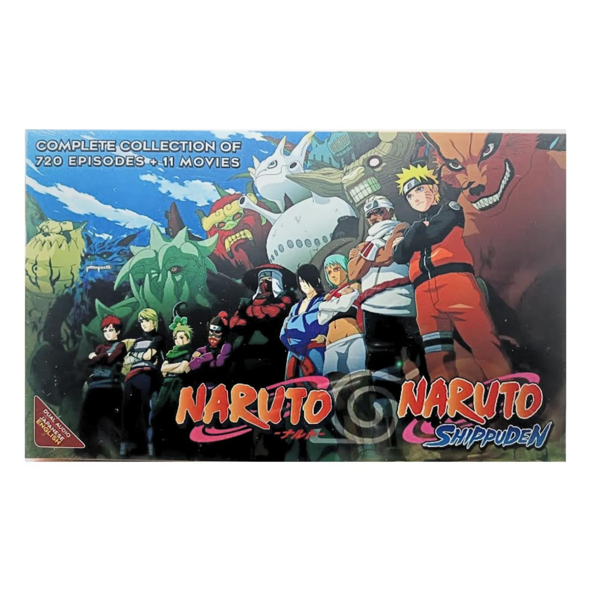 Naruto & Naruto Shippuden Complete TV Series Boxset Anime Series