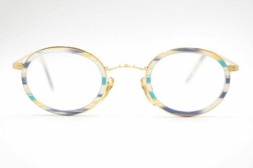 Lunettes Vintage ATAIR 159 - Monture Or Bordeaux Ovale - NOS (Neuf Ancien Stock) - Allemagne