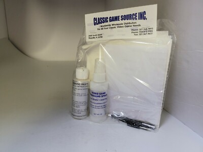 Colecovision intellivision Security Tool Game Cleaning Kit 3.8 & 4.5 + Triwing