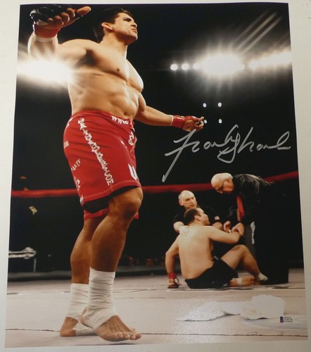 Frank Shamrock Signed 16x20 Photo BAS COA UFC StrikeForce v Cesar Gracie Auto'd - Picture 2 of 24