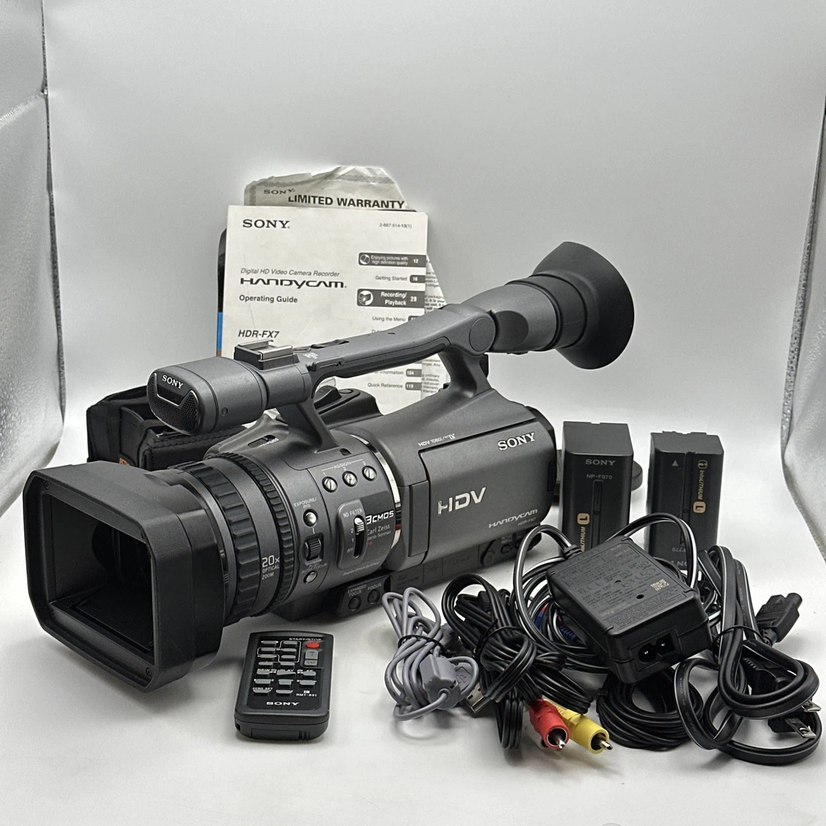 Sony Handycam MiniDV HDV Professional Camcorders for sale - eBay