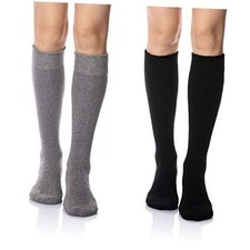 Womens Winter Warm Knee High Socks Ladies Wool Cozy Thick One Size Aa-04