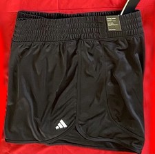 New ADIDAS Pacer Shorts Woman Plus Size 2X 3X Running Inseam 3  Essentials NWT